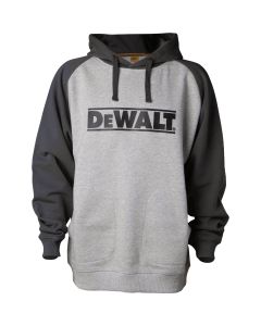 DEWALT Logan 2XL 2-Tone Gray Heavy-Duty Hooded Sweatshirt