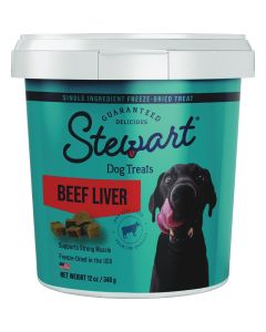 Stewart 12 Oz. Freeze-Dried Beef Liver Dog Treats