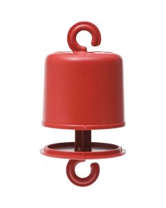 Perky-Pet Red Plastic Hummingbird Feeder Ant Guard