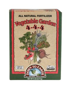 Down To Earth 5 Lb. 4-4-4 Vegetable Garden Mix