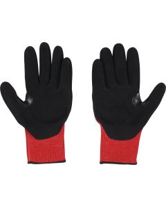 Milwaukee Impact Cut Level 3 Large Unisex Nitrile Dipped Work Gloves