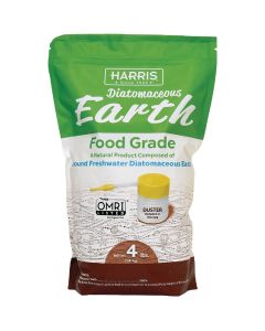 Harris 4 Lb. Ready To Use Powder Food Grade Diatomaceous Earth