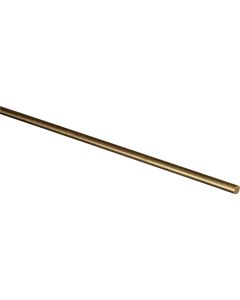 Hillman Steelworks Brass 1/8 In. X 3 Ft. Solid Rod