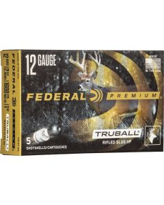 Federal PB127RS Premium Vital-Shok TruBall 12 Ga. 2-3/4 In. 1 Oz. Rifled Slug Shot