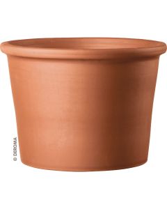 Deroma 4.7 In. Red Terra Cotta Clay Cylinder Planter