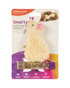 SmartyKat Madcap Mania Refillable Plush Catnip Cat Toy