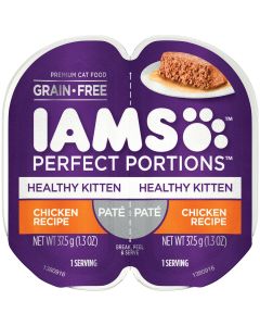 Iams Perfect Portions Healthy Kitten 2.6 Oz. Chicken Flavor Wet Kitten Food