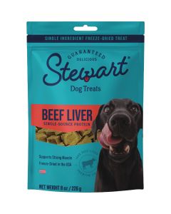 Stewart 8 Oz. Freeze-Dried Beef Liver Dog Treats