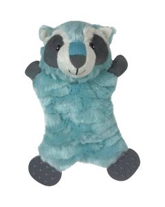 Boss Pet Pet Park Blvd Flatties Raccoon Dog Toy