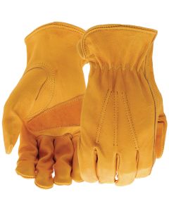 Boss Men's Small Grain Cowhide Leather Work Glove