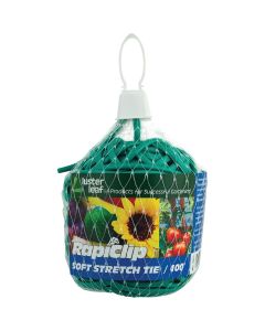 Rapiclip 100 Ft. Green Soft Stretch Plant Tie