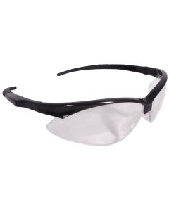 Radians Outback Black Frame Shooting Glasses with Clear Lenses