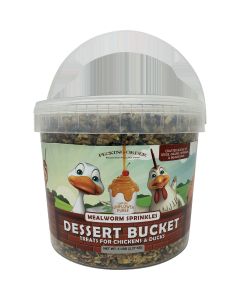 Image of Pecking Order 5 Lb Dessert Bucket Mealworm Sprinkles