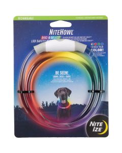 Nite Ize Nite Howl Lithium Polymer Rechargeable Color Changing LED Safety Necklace