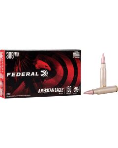 Federal .308 Win 150 Grain FMJBT Centerfire Ammunition Cartridges