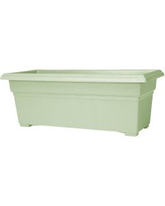 Novelty Countryside 30 In. Plastic Sage Flower Box Planter