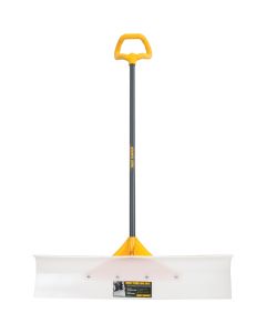 True Temper 36 In. Nylon Snow Pusher with 42 In. Steel Handle