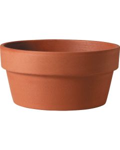 Deroma 8.3 In. Red Terra Cotta Clay Bulb Planter