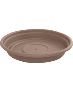 Bloem 12 In. Chocolate Poly Classic Flower Pot Saucer