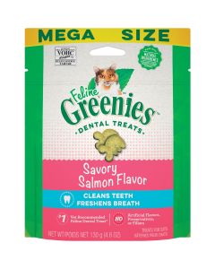 Greenies Savory Salmon 4.6 Oz. Dental Cat Treats