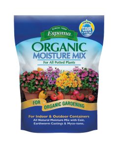 Espoma Organic 8 Qt. 5.8 Lb. Indoor & Outdoor Container Moisture Mix Premium Potting Soil