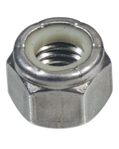 Hillman 1/4 In. 20 tpi Stainless Steel Course Thread Nylon Insert Lock Nut (50 Ct.)