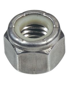 Hillman 5/16 In. 18 tpi Stainless Steel Course Thread Nylon Insert Lock Nut (50 Ct.)