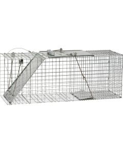 Havahart Easy Set Galvanized Steel 32 In. Live Raccoon Trap