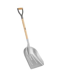 Do it Best 27 In. Wood D-Grip Handle #10 Aluminum Scoop Shovel