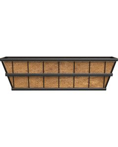 Panacea 30 In. Black Steel Modern Farmhouse Planter