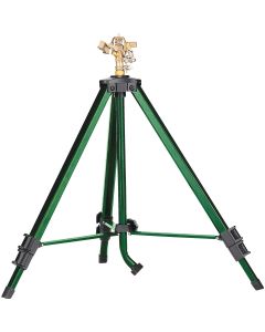 Orbit 1/2 In. Brass Impact Sprinkler on Tripod Base