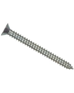 Hillman #8 x 1-1/4 In. Phillips Flat Head Stainless Steel Sheet Metal Screw (100 Ct.)