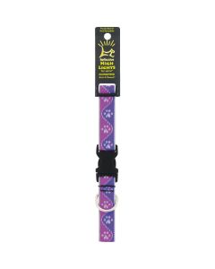 Lupine HL 1 In. Pink Paws 12 to 20 In. Adjustable Collar