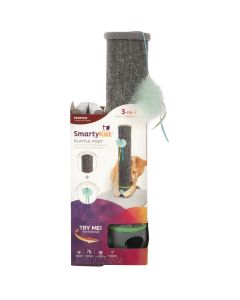 SmartyKat Playful Post Carpet Cat Scratching Post