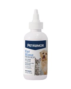 Pet Armor 4 Oz. Ear Rinse for Dogs & Cats