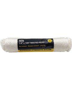 1/4"X100' Nyl Twist Rope