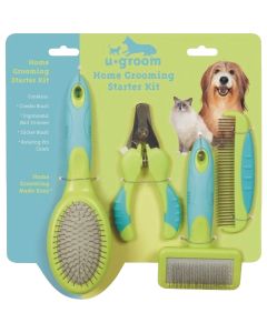 U-groom Starter Grooming Kit (4-Piece)