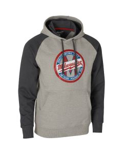 Milwaukee Large Gray 100th Anniversary Hoodie