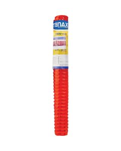 Tenax Saf-T-Sno 4 Ft. H. x 50 Ft. L. Polyethylene Snow Safety Fence, Orange