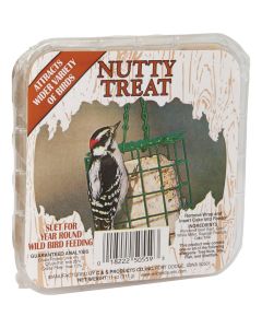 C&S 11 Oz. Nutty Treat Wild Bird Suet