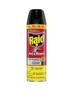 Raid 17.5 Oz. Lemon Scent Aerosol Spray Ant & Roach Killer