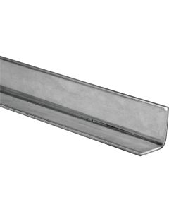 Hillman Steelworks Zinc-Plated 1-1/4 In. x 4 Ft. Solid Angle