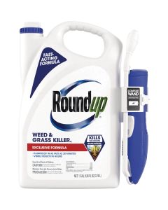 Roundup 1 Gal. Exclusive Formula Weed & Grass Killer with Comfort Wand