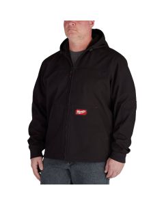 Milwaukee FREEFLEX Men's 2XL Black Softshell Hooded Jacket