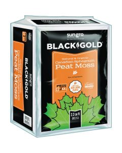 Black Gold 2.2 Cu. Ft. Natural & Organic Canadian Sphagnum Peat Moss