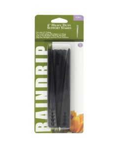 Raindrip 1/4 In. Tubing Plastic Heavy-Duty Support Stake (10-Pack)