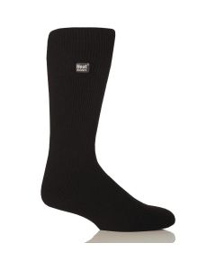 Heat Holders Men's 7 to 12 Black Thermal Sock