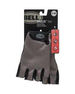 Bell Breeze 400 Black Suede Cycling Gloves, S/M