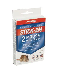 JT Eaton Stick-Em Glue Mouse Trap (2-Pack)