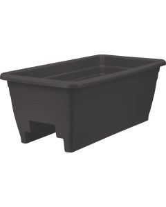HC Companies 24 In. Black Deck Rail Box